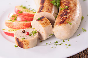 Boudin blanc aux pommes