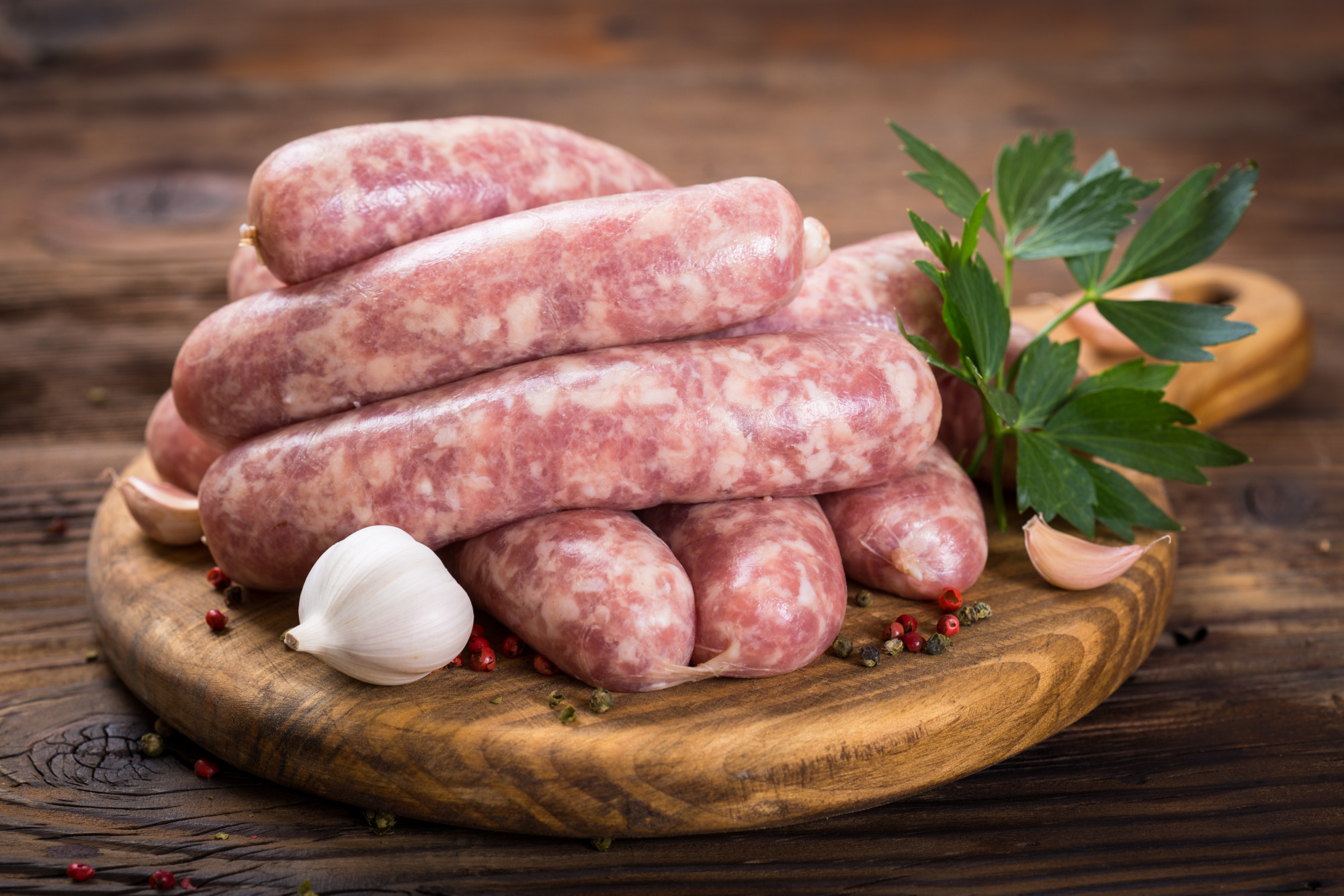 Grosse saucisse nature
