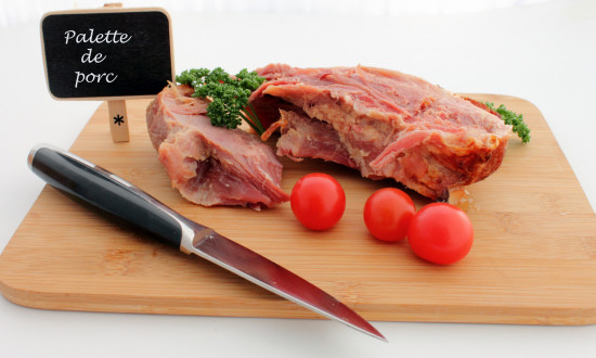 Palette de porc entière a/os