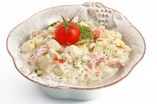 Salade piémontaise au jambon