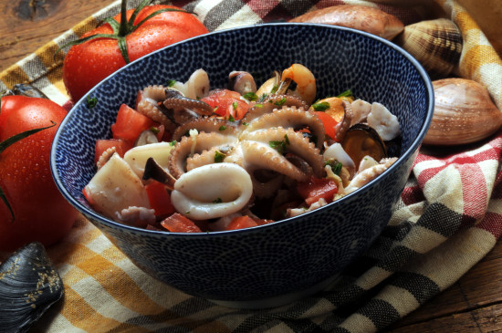 Salade de fruits de mer