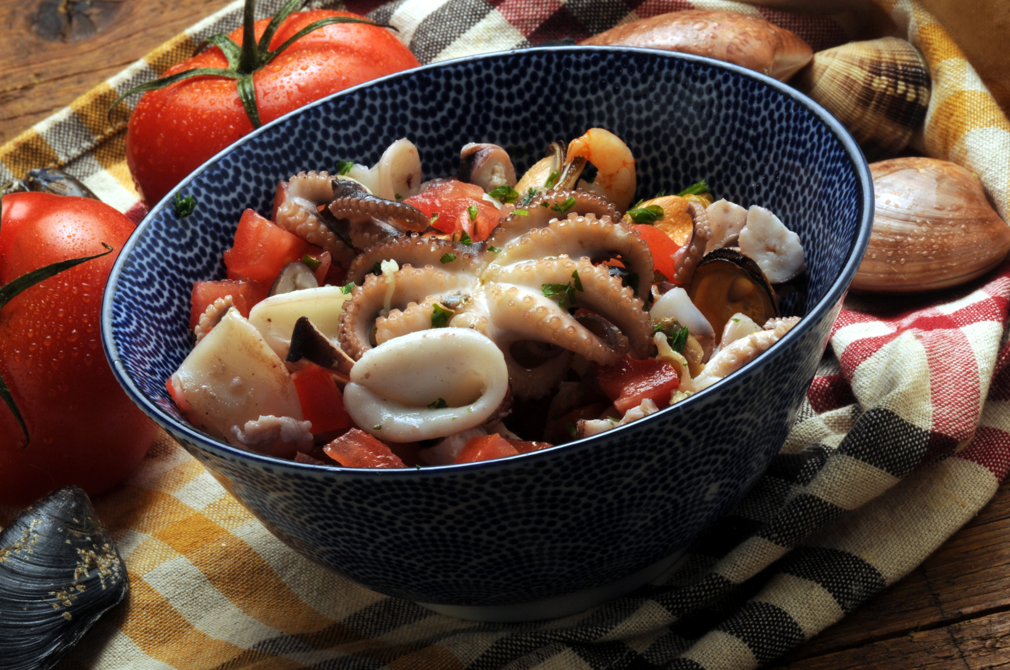 Salade de fruits de mer